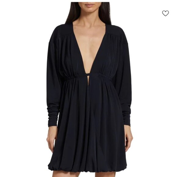 Cinq à Sept Destiny Plunge Mini Dress Navy NWT - Picture 1 of 9
